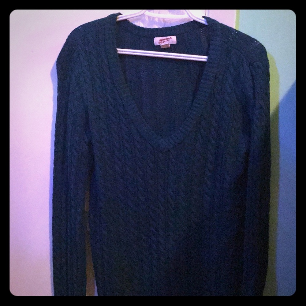 Bluish-green Arizona sweater